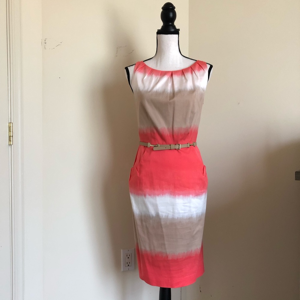EUC Nine West Ombre Sheath Dress - Picture 6 of 11